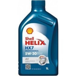 Motorový olej Shell Helix HX7 Professional AV 5W-30 1L