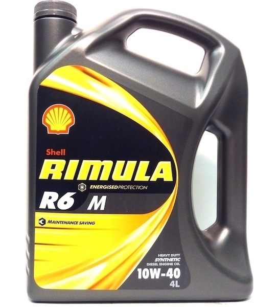 Motorový olej Shell Rimula R6 M 10W-40 4L