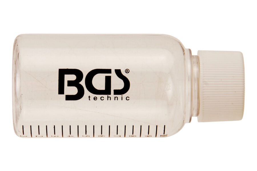 Náhradní lahvička pro testery vstřikovačů Common Rail BGS technic 8101 a 8102