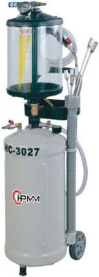 Pneumatická odsávačka vyjetého oleje s průhlednou nádobkou (30 l)- HC-3027