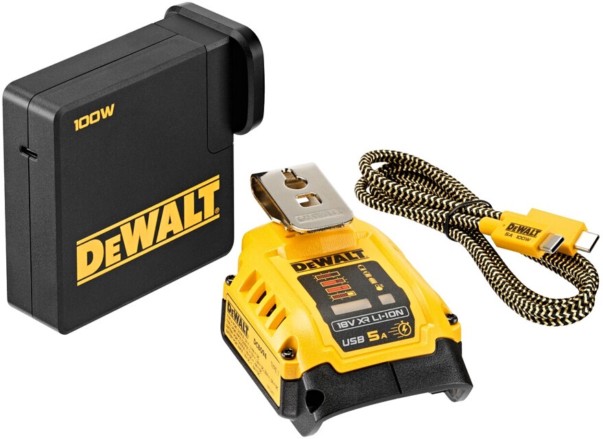 DeWALT DCB094K nabíjecí USB adaptér
