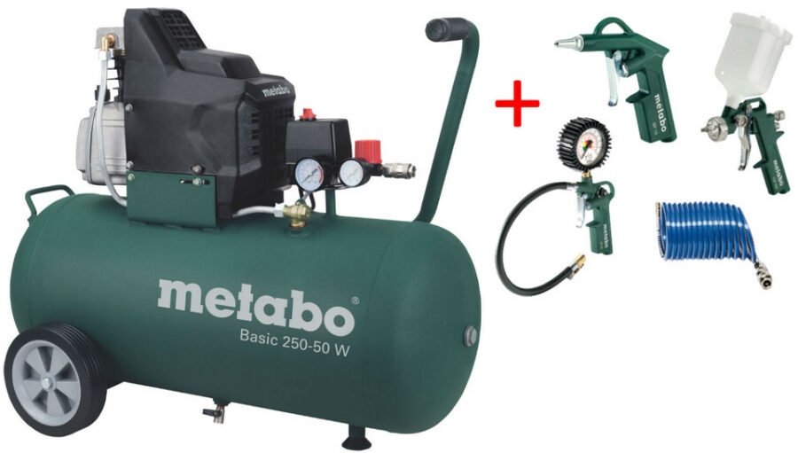 METABO Basic 250-50 W olejový kompresor +