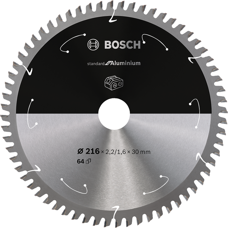 BOSCH 216x30mm (64Z) Standard For