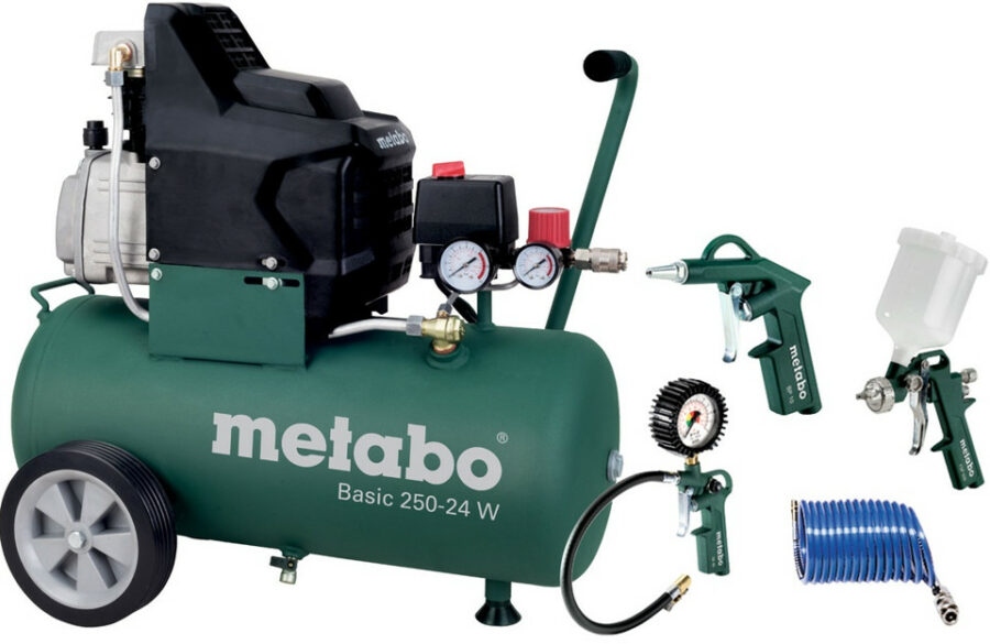 METABO Basic 250-24 W olejový kompresor