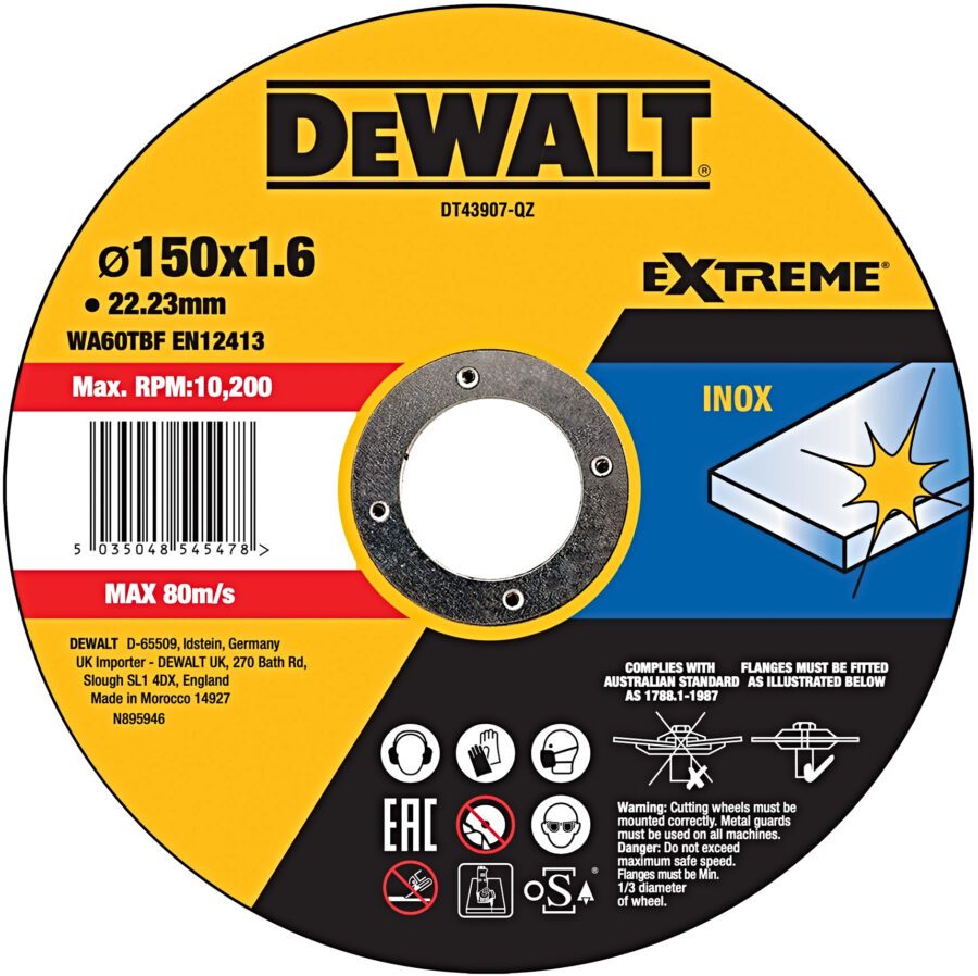 DeWALT DT43907 řezný kotouč na