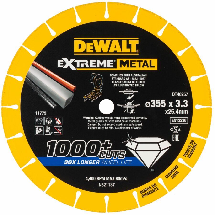 DeWALT DT40257 355x25.4mm diamantový kotouč na