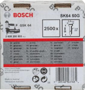 BOSCH SK64 50G 50mm hřeby pro