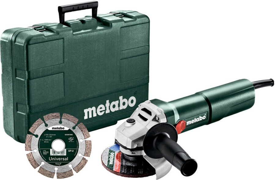 METABO W 1100-125 Set + kufr