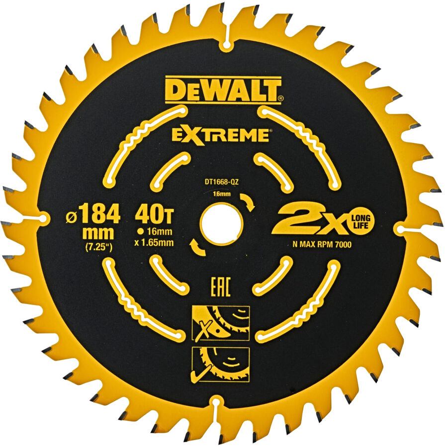DeWALT DT1668 pilový kotouč Extreme