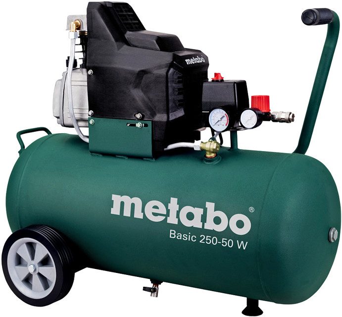METABO Basic 250-50 W olejový pístový kompresor