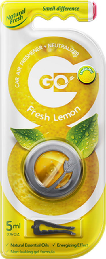 Vůně do auta Go Gel Fresh Lemon 5 ml