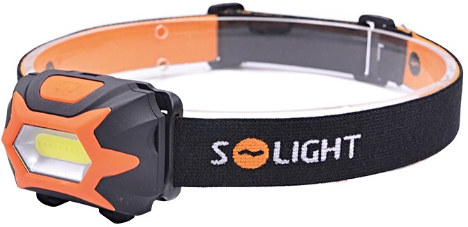 Solight čelová LED svítilna