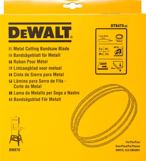 DeWALT DT8475 pilový pás na barevné kovy
